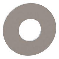 Essentra Components 17W04719 Flat Washer Flat Washer, .209 ID, .492 OD, .020 Thick