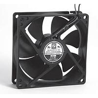 Orion Fans OD9225-12HBIP55 Axial DC Fan, 92x92x25mm, 12VDC, 53CFM, Ball Bearing, Terminals, IP55 Rated