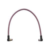 HARTING 21349091487100 Ethernet Cables / Networking Cables M12-B 4PIN MALE RA DBL END 10.0M PUR