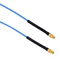 Amphenol RF 095-725-130-009 RF Cable Assemblies SMPM Straight Plug to SMPM Straight Plug on 0.047" Flexible cable 9 in