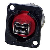 Đầu nối IEEE 1394 X-WIRED FIREWIRE 800 MÀU ĐEN Switchcraft EHFW800X2B