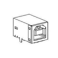 Đầu nối USB Loại B Đầu nhận USB Loại B Góc phải có tab hàn Molex 67068-9011