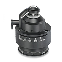 KERN OBB-A1107 N.A. 0,9 / 0,13 „Swing-out” achromatic condenser (with aperture diaphragm)