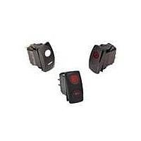 Carling Technologies V1DASW0B-FZL00-0 ປ່ຽນກົດ Contura Sealed Rocker Switch V1DASW0BFZL000