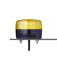 Đèn báo hiệu LED cố định/nhấp nháy PCL LED cố định/nhấp nháy 24 V AC/DC màu vàng, đen Auer Signal 861507405
