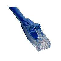 Cáp Ethernet Cat 6a RJ-RJ, CAT6A, Tròn Siêu Mỏng 30AWG, Màu Xanh, Đúc Bao Bọc, Có Màng Chống Nhiễu, Chiều Dài = 15 Feet Amphenol Commercial Products RJE1Y36D57644401