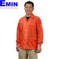 Desco 73912 Jacket ກັບ Cuff ຖັກ (Orange, Medium)