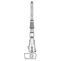 JAE Electronics KN01P03KKP2 Contacts Conn Pin contact #20 size, AWG 18-22 wire