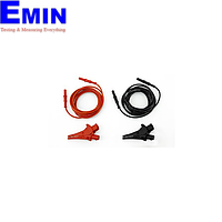 Bộ 2 dây cáp Banana-Banana HT KIT2PRO15 (Dây đen/đỏ dài 3m + 2 kẹp cá sấu đen/đỏ)