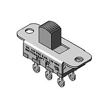 Công tắc trượt có khóa RoHS Switchcraft 46203LRX