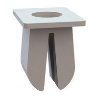 Đai ốc chỗ cắm dây, Đai ốc chỗ cắm dây, lỗ 0.270x0.270, độ dày tấm 0.062-0.275 Essentra Components 60SGN00007