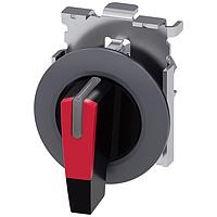 SIEMENS A6X30140328 Long Handle SELECTOR SWITCH. I-O-II. RED