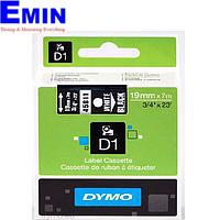 DYMO 63020720 D1 화이트 / 블랙 테이프 (19mm x 7m)