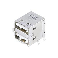 Đầu nối USB Loại A USB TYPE A MÀU TRẮNG DualStacked Au Flash Molex 67298-4090