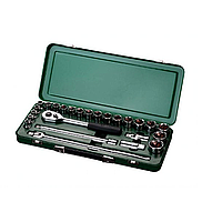 SATA 09092ME 25PC 1/2"DR 6PT METRICソケットセット