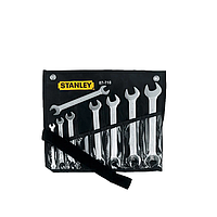 STANLEY 87-718-1 Double-Ended Wrench, 8-Piece Set