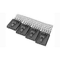 AMP Connectors - TE Connectivity 1-103958-5 Receptacle 4X5 MTE RCPT SR LATCH .100CL