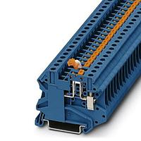 PHOENIX CONTACT 3046265 나이프 디스커넥트 터미널 블록 UT 4-MT-P/P BU