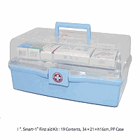 Iljin DH3.Saf3002 ファーストエイドキット Smart-2、14点 30X17Xh13cm