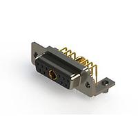 EDAC 630-11W1640-2TB Mixed Contact D-Sub Connectors Right-angle Power Combo D-Sub Connector