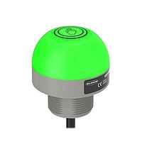 Bộ Hiển Thị RGB Đa Màu Lập Trình Dòng K50 Pro Touch: Cảm Biến Cảm Ứng RGB 14 Màu Có Phản Hồi Rung; 12-30 V DC; Copolyester Chuẩn FDA; IP67 IP69K; Bimodal, NO, Nhấn Giữ; Đa Màu; Dây Cáp PVC 8 Chân M12 Dài 150 mm (6 in) Có Đầu Nối Nhanh Banner Engineering K50PTFVAMRGB14QP