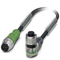 PHOENIX CONTACT 1415705 Sensor Cables / Actuator Cables SAC-5P-M12MS/1 5-PVC M12FR-3L
