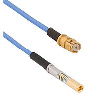 Amphenol SV Microwave FSSMP-047-S16DSMPS-060 RF Cable Assemblies SMP Straight F  SMPS (Size 16) 6"Cable