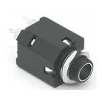 Amphenol Audio ACJM-MIVS-2S ປະກອບໂທລະສັບ 1/4" (6.35mm) ໂທລະສັບ Mono ແບບຕັ້ງຕົວ PCB Jack