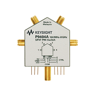 KEYSIGHT P9404A 固态PIN二极管转换器 (100 MHz ~ 8 GHz, SP4T)