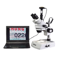 Akeiyo ZST-E745 + camera + halogen Stereo Microscopes (7X ~ 45X)
