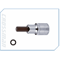 Crossman 99-194 1/2 인치 드라이브 헥스 비트 소켓  (19x66mm)