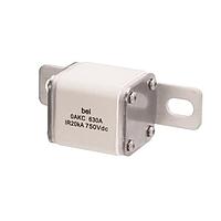 Bel Fuse 0AKCBK500-BA Electric Vehicle Power Fuse 750V-Rated fuse for EV & HEV applications, 500A, stud mount with offset blade