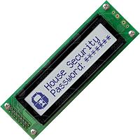Matrix Orbital LK202-25-GW LCD Character Display Modules White Background Blue Text
