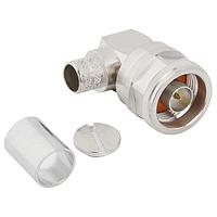 Amphenol RF 172176-10 コネクタ Nタイプ 直角圧着プラグ for LMR-400, 50オーム