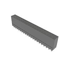 Samtec ESW-120-12-T-D Stackthrough .100" Elevated Socket Strip