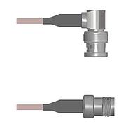 Amphenol Custom Cable Q-0F04N000H096i RF Cable Assemblies BNC-RP/TNC-SJ G142 96I
