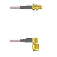 Amphenol Custom Cable Q-2W0340005008i RF Cable Assemblies SMA-SJB/SMA-RP G316 8I