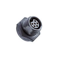 Amphenol LTW 1BD-03PMFS-SC7001 Standard Circular Connector Ceres, Standard Size, Plastic, 5A, 03 pins, Male Connector, Female Contact, Circular, Screw Thread, Solder, Receptacle, IP67