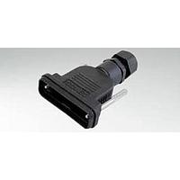 Amphenol CONEC 165X15189X Strain Relief Backshell DSUB 9-50POS IP67 STR ENTRY PLSTC HOOD