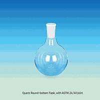 Bình cầu đáy tròn, thạch anh, 1000ml, 135 x cao 215mm, khớp nối 34/45 DaiHan SL.Qu.Fl046