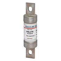 Mersen HSJ70 파워 퓨즈 퓨즈, 클래스 J, 고속, 200kA AC/100kA AC, 600VAC, 500VDC, 70A