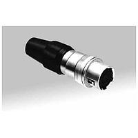 Hirose Electric HR10A-7J-6S(77) Connectors 6P F STRT SODER JACK PUSH-PULL CON LW-CS