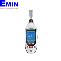 Máy đếm hạt tiểu phân mini & đo HCHO CEM DT-96H (CH: 2.5,10um; PM2.5:0～2000ug/m3;PM10:0～2000ug/m3; HCHO: 0~5.00PPM)