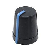 Núm vặn & Núm xoay MỀM CHẠM ĐEN/XANH DƯƠNG Eagle Plastic Devices 450-4743