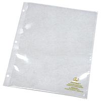 Protektive Pak 47120 Anti-Static Control Products SF CLEAR 3.0 MIL 9-1/2 X 11 OD, 8.625 X 11 ID, 100/PK