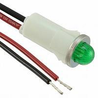 Bộ chỉ thị PMI GRN MŨ NHỎ 12V CÓ DÂY VCC 1092M5-12V