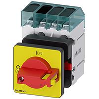 Công tắc chính quay 3 cực + N định mức SIEMENS 3LD31500TL13