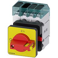 Công tắc chính quay 3 cực + N định mức SIEMENS 3LD33500TL13