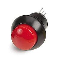 OTTO HP7-DF45322 Pushbutton Switch Flush Dome Black Black Button