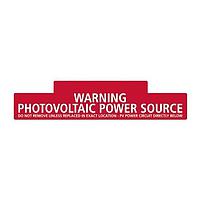 HellermannTyton 596-00257 Solar Marker 6.75 X 2.75 1/EA